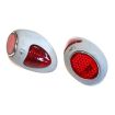 German quality complete heart lights with Hella logo lens