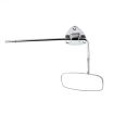 Chrome rear view mirror LHD