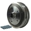 German quality front brake drum 5 stud 130mm x 5PCD bolt pattern Porsche 67-79