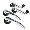 German quality window winder & relase handle set Black