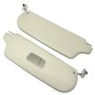 Sunvisors in off white Ghia