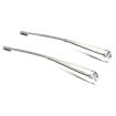 German quality chrome wiper arms grub screw style Ghia
