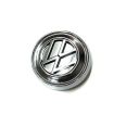 German quality 2 piece VW nose badge black & chrome