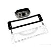 German quality complete number plate light unit
