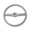 Flat 4 steering wheel in silver beige
