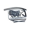 Complete cab door seal kit for both doors with opening 1/4 lights
