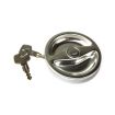 German quality stainless steel locking fuel cap