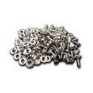 German quality stainless steel screw & cup set x 100