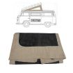 German quality Westfalia pop top canvas front hinge in light grey