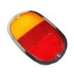 Orange and red rear lens with chromed stainless trim Bus