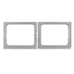 Correct fit side window inner repair panel for 2 windows Left side Bus