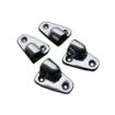 Side jail bar end brackets set of 4 for Left side 68-79