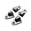 Side jail bar end brackets set of 4 for Right side 68-79