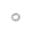 Steel tooth lock washer 5mm id 8mm od
