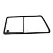 German quality rear side sliding window without seal Right Bus