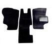 Cab floor carpet mat Black 3 piece RHD