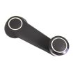 Winder handle black with chrome trim