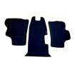 Heavy duty rubber cab floor mats with a Polypropylene trim 3 piece RHD