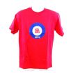 Badfish Red Beetle Target T Shirt. Size Medium