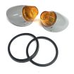 German quality complete bullet indicator units orange Hella lenses