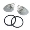 German quality complete bullet indicator units clear Hella lenses