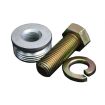 German quality seat belt adaptor plug and bolt