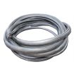 Panel van conversion side window seal with black insert