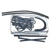 Complete cab door seal kit for both doors with fixed 1/4 lights