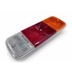 German quality complete rear light unit amber red & white lens