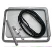 Side pop out window seal kit with anodised frame