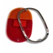 German quality orange & red OEM logo rear lens with chromed stainless trim Bus