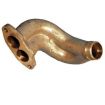 Genuine VW twin port manifold end 1600cc Right