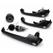 Complete lock & handle set with ignition on one set of keys T25