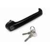 German quality slide door handle and barrel complete