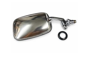 Door mounted mirror with stainless head Beetle Right