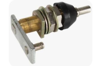 German quality wiper Spindle 1x5mm Pin 6mm Plain Shaft 12mm Thread Spindle Right