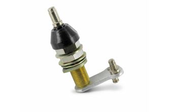 German quality wiper Spindle 2x5mm Pin 6mm Plain Shaft 12mm Thread Spindle Left 58-79