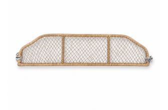 Bamboo parcel shelf with fixings 