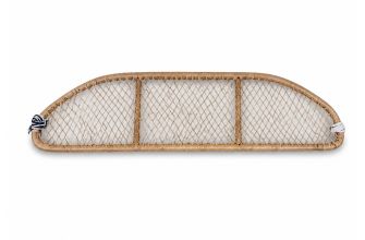 Bamboo parcel shelf convertible with fixings 