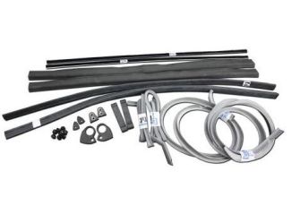 Coupe complete door seal kit for both doors