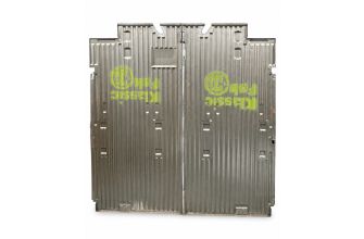 Klassic fab single cab complete cargo floor with Left side locker door