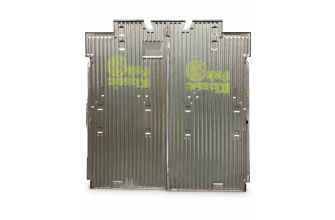 Klassic fab single cab complete cargo floor with double locker doors 