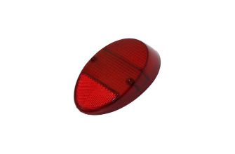 All red rear light lens