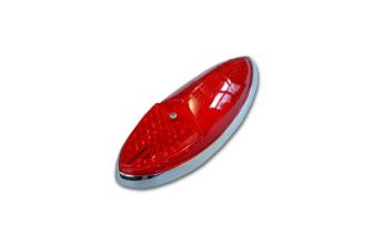 German quality hella marked tail light lens all red