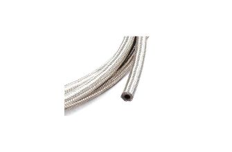 German quality fuel hose 5.5mm ID 11mm OD stainless braided
