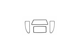Cal look window seal kit for notchback Type 3
