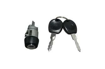 Ignition lock cylinder with keys Not for models with immobiliser T4 9/90-9/98