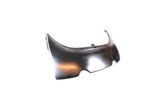 Rear apron Flat with tailpipe cut outs