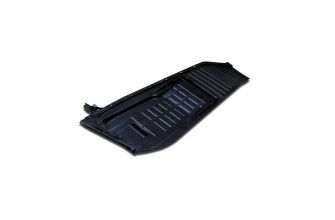 Floor pan half with 3 point seat runners Left 8/72-