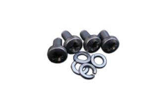 Stainless steel top fixing screws and washers